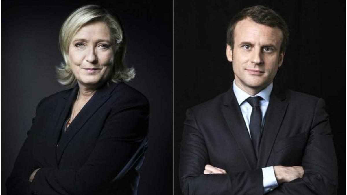 Marine Le Pen ?i Emmanuel Macron