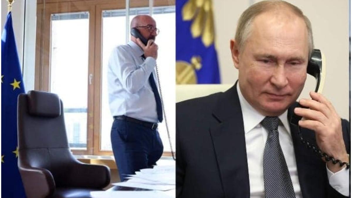 Charles Michel, Vladimir Putin