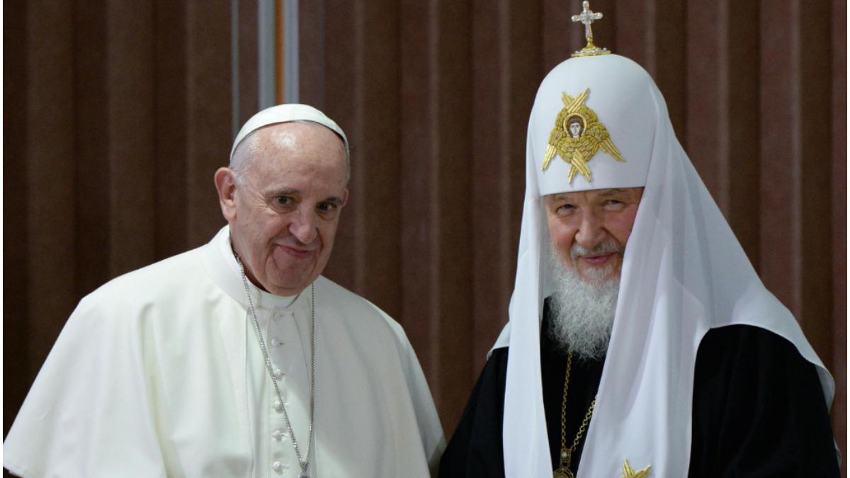 Papa Francisc, Patriarhul Kiril al Rusiei