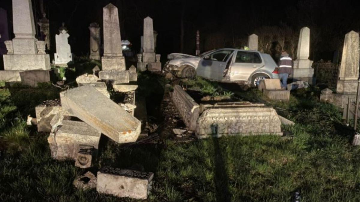 accident cimitir cluj