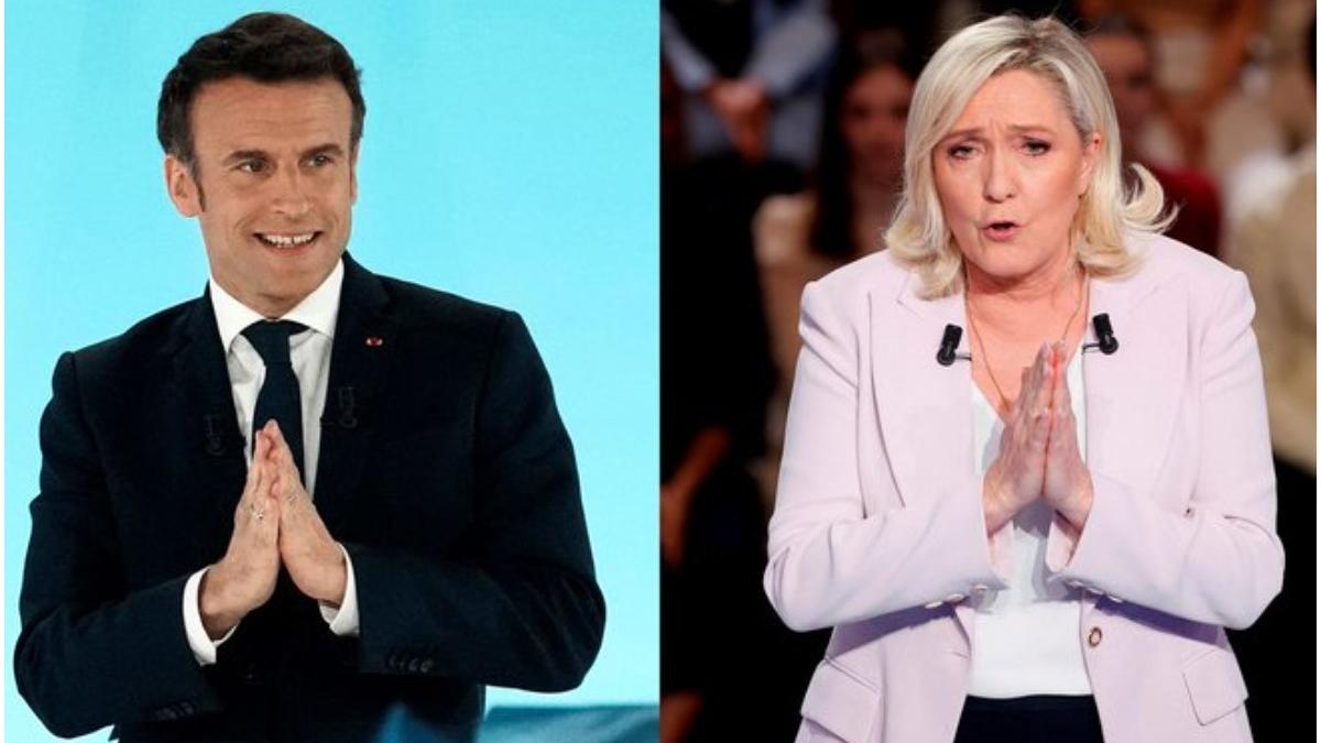 Emmanuel Macron ?i Marine Le Pen