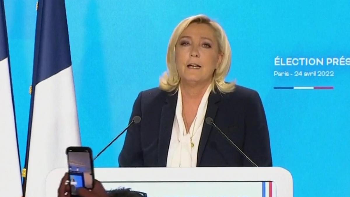 Marine Le Pen, prima reacţie după înfrângere