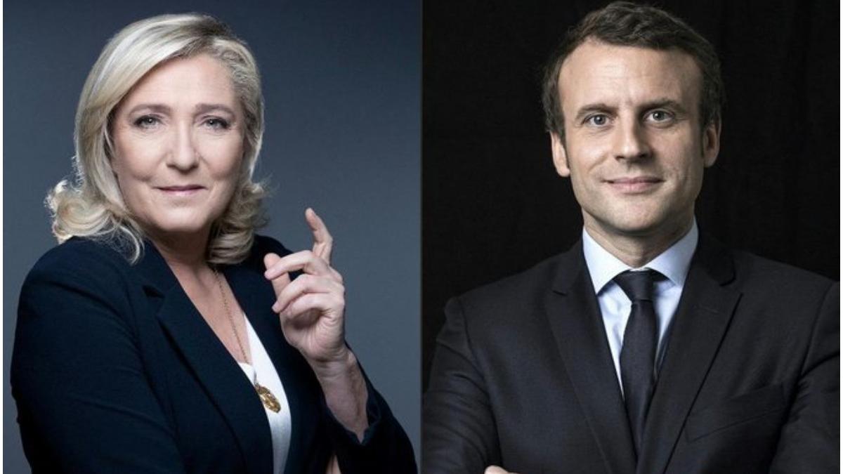 Marine Le Pen, Emmanuel Macron