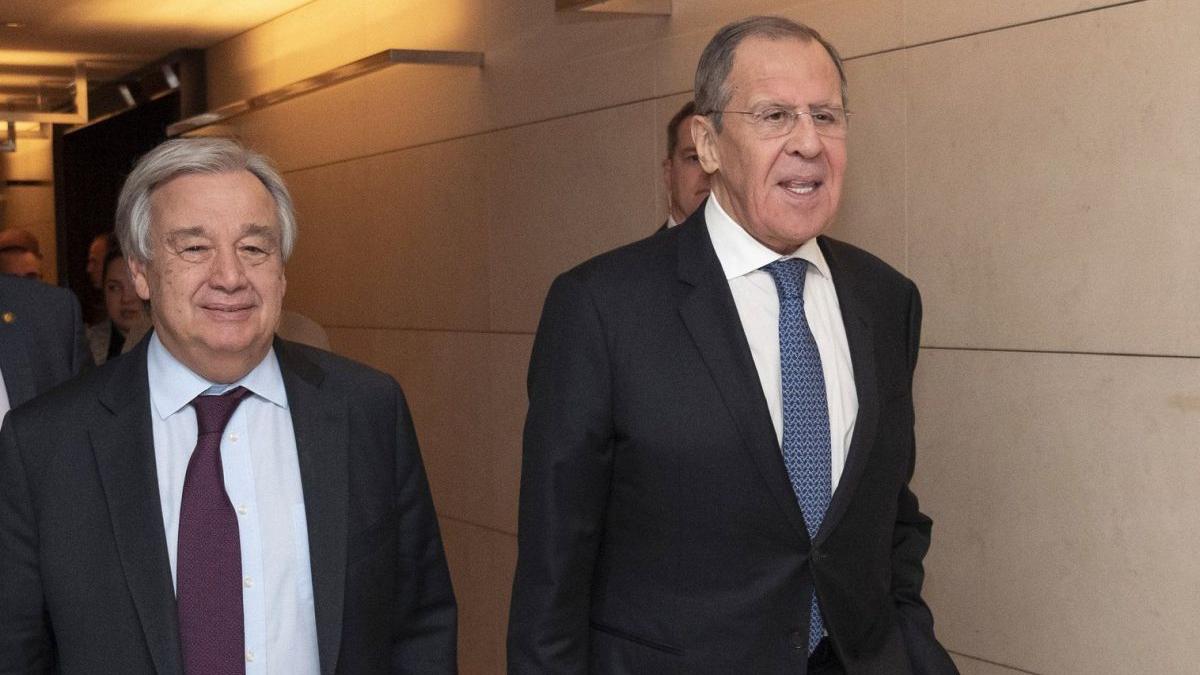 Guterres Lavrov Elvetia 2020