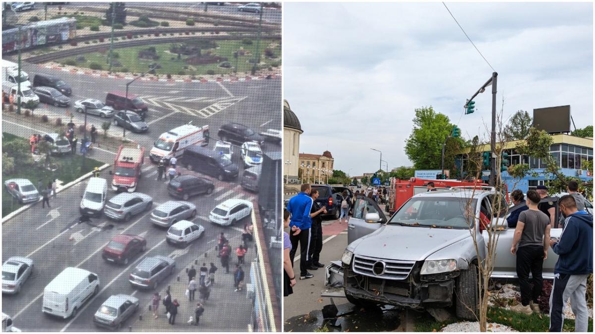 accident arad masini