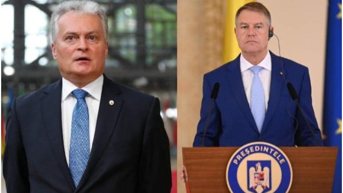 Klaus Iohannis ?i Gitanas Naus?da