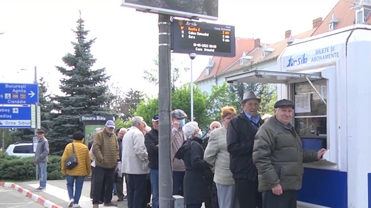 pensionari sibiu cozi card calatorie