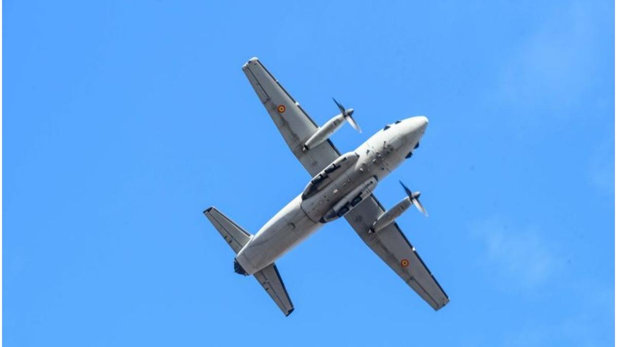  aeronav? C-27 J Spartan a For?elor Aeriene Rom?ne