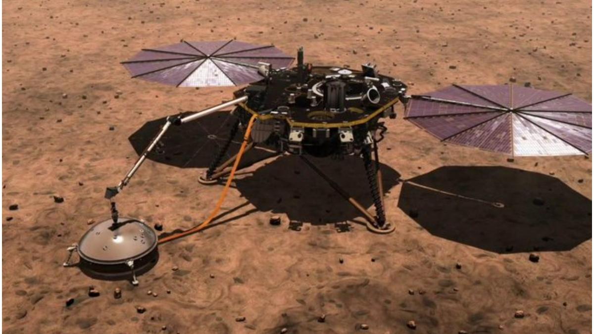 robotul?InSight al NASA