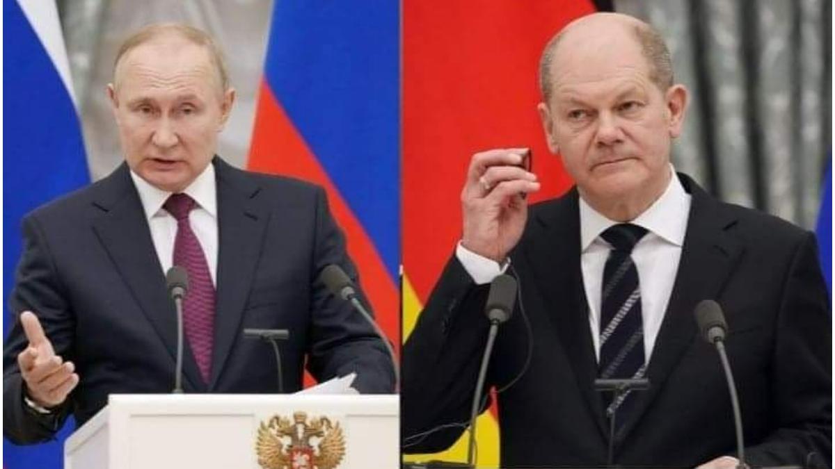 Vladimir Putin ?i Olaf Scholz