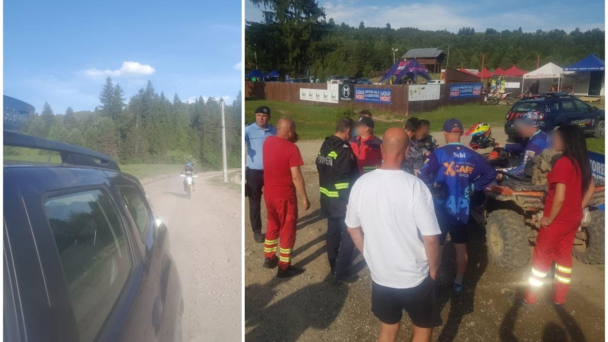 Un concurent de la Campionatul Național Individual al României la Hard Enduro s-a rătăcit