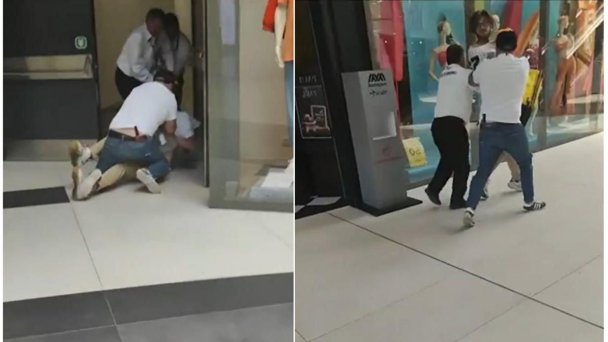 Un tânăr livrator a fost bătut crunt de paznicii unui mall din Bucureşti: "Ia uite ce i-aţi făcut!"