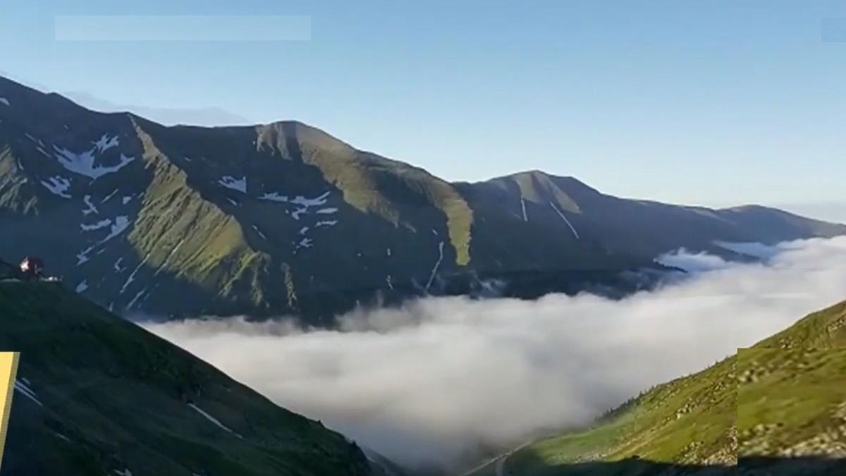 marea de nori transfagarasan