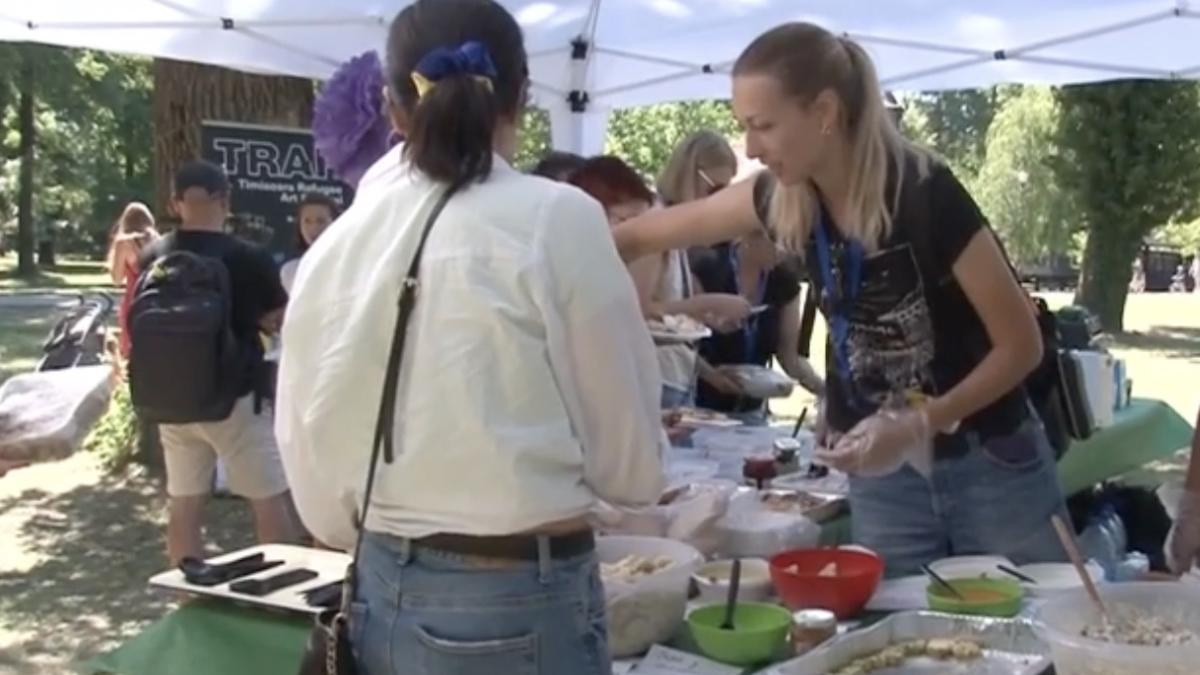 picnic refugiati timisoara