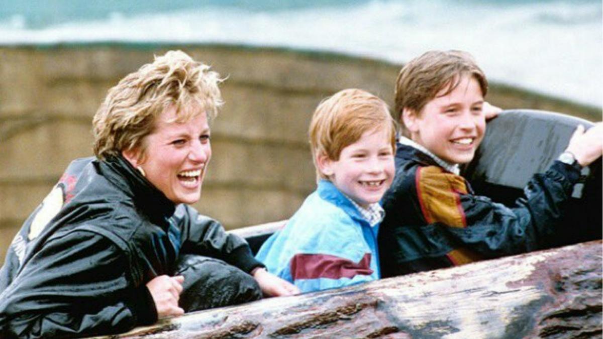 Printesa Diana / William /Harry