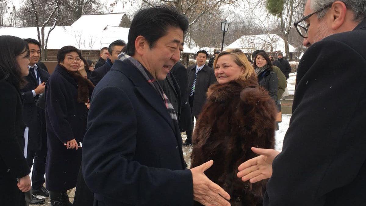 lucian romascanu shinzo abe