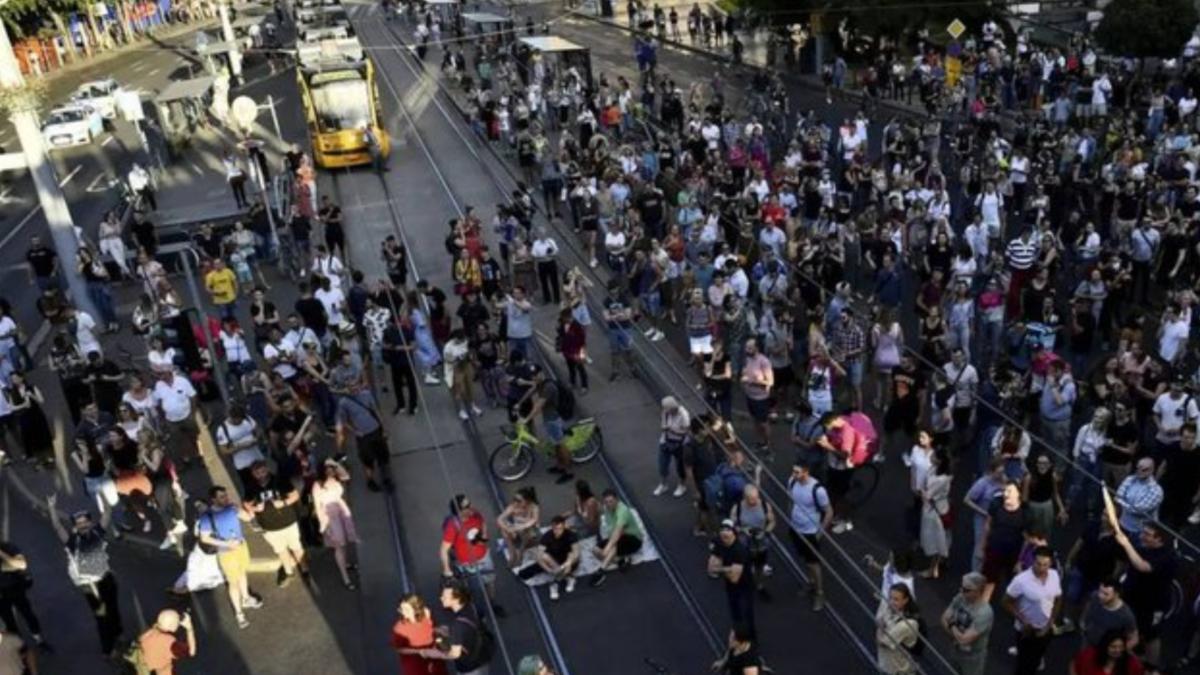 protest Budapesta