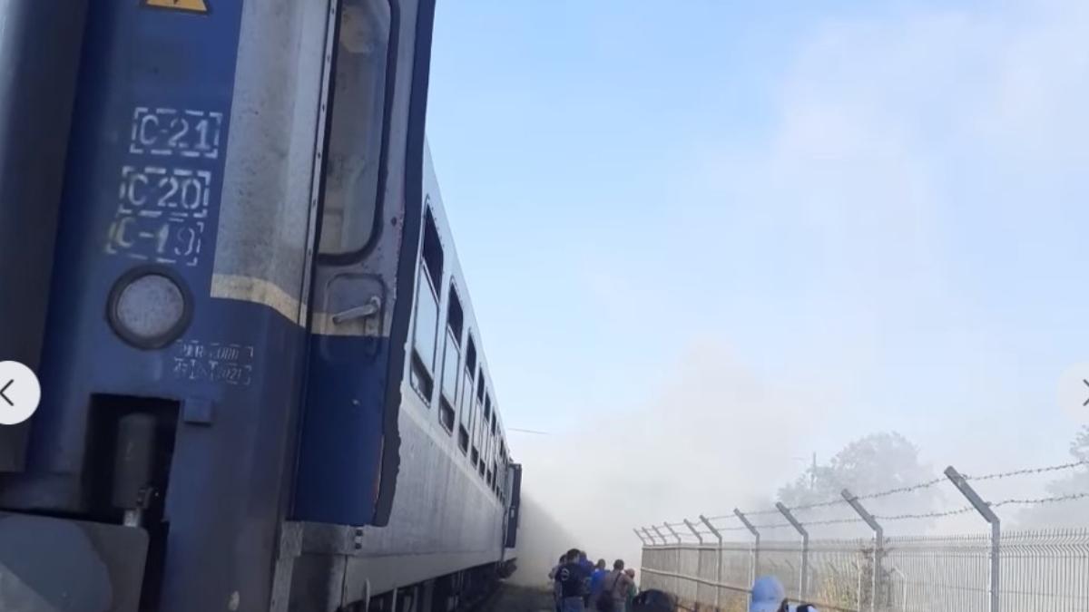 Locomotiva trenului Craiova - București s-a defectat pe traseu din cauza căldurii extreme | Anunţul CFR