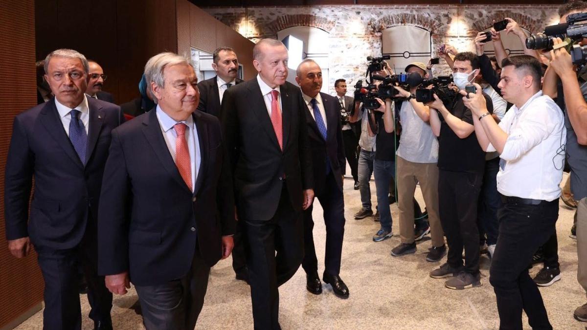 Erdogan si Guterres