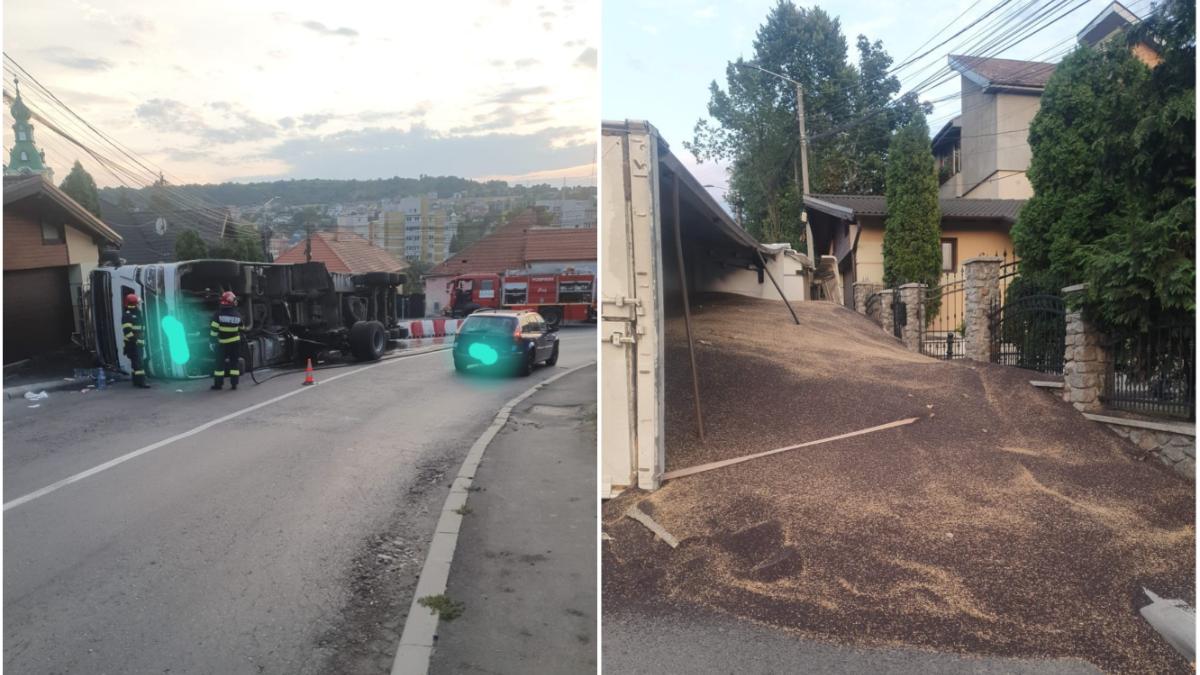 camion rapita zalau curba lui abrudan