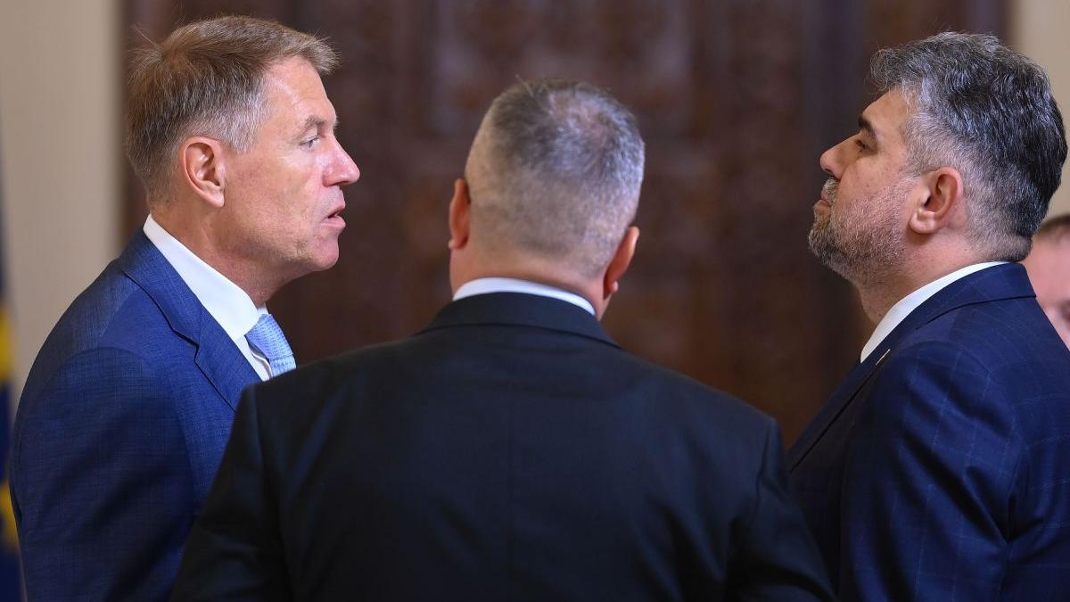 klaus iohannis marcel ciolacu nicolae ciuca