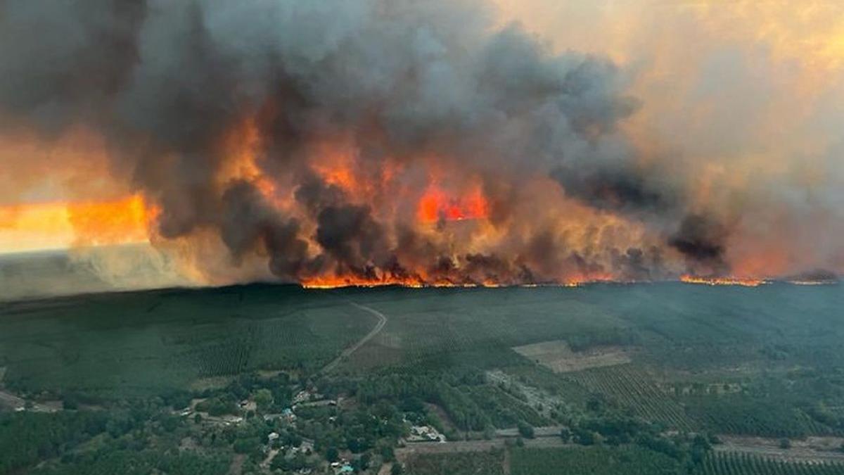 Bordeaux fires