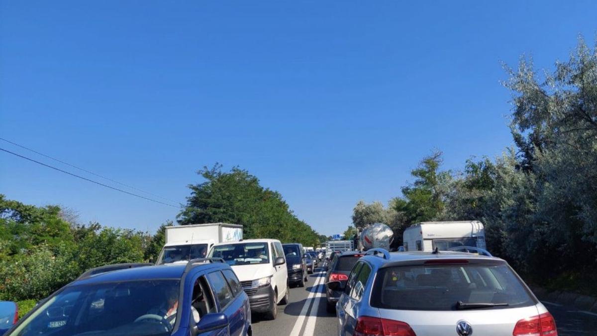 ambuteiaje autostrada a2 mangalia ambele sensuri rute alternative