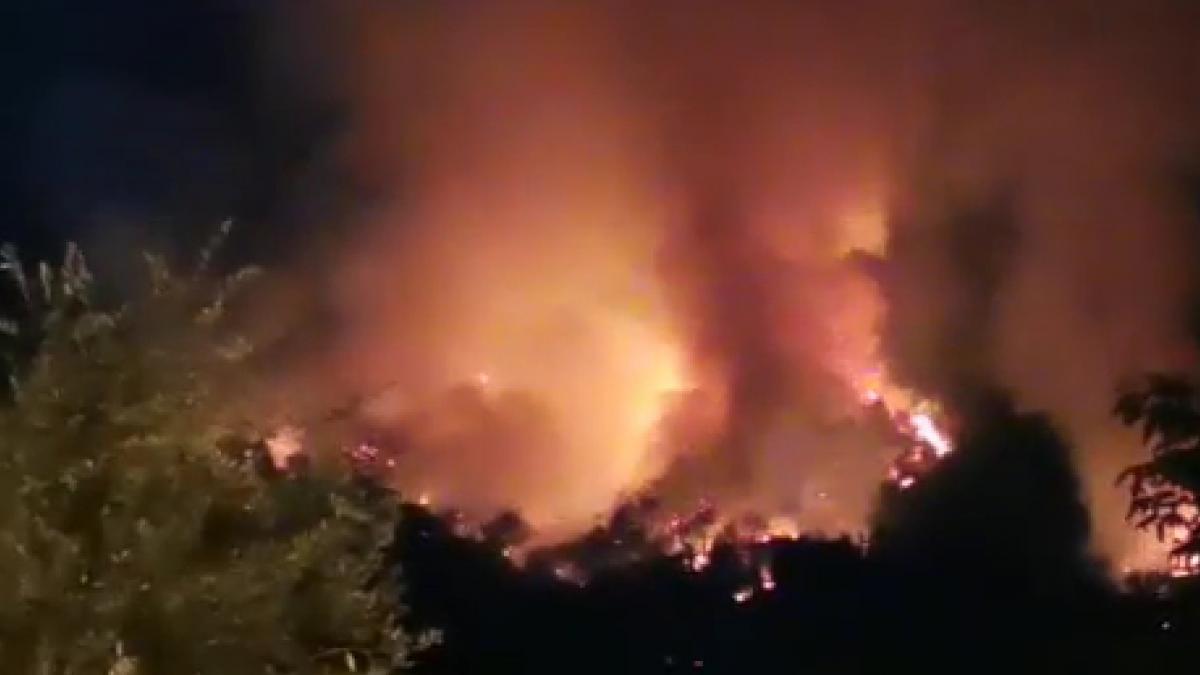 alerta thassos incendiu