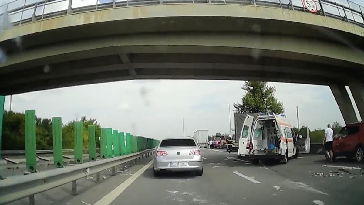 accident 3 masini autostrada soarelui 29 august 2022