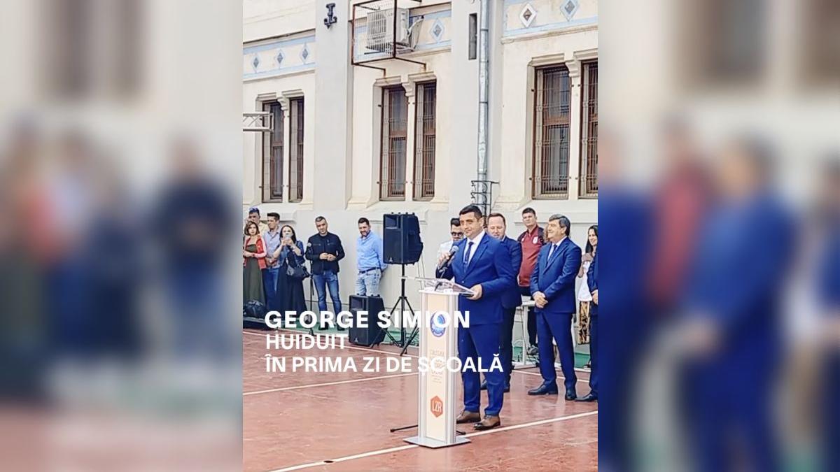 george simion huiduit prima zi scoala liceu bucuresti