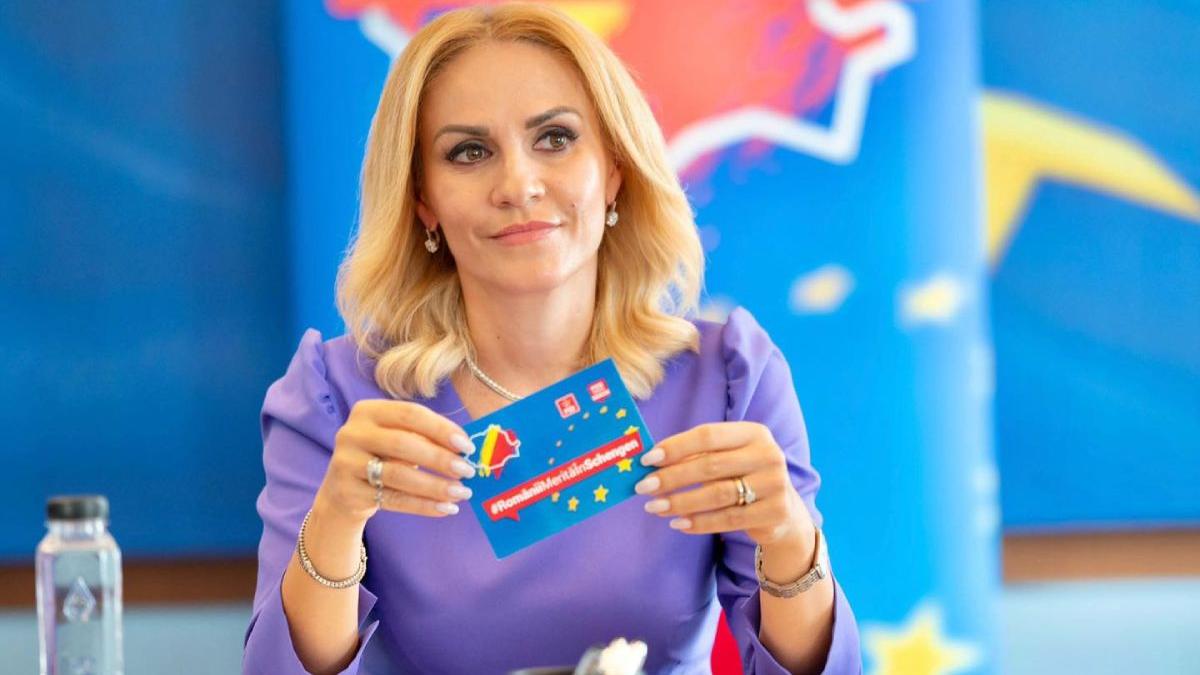 gabriela firea romania spatiul schengen