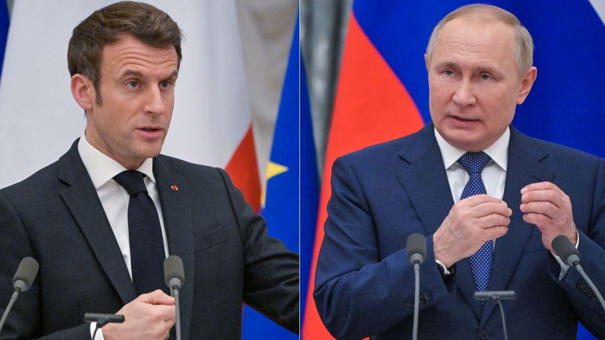 Macron - Putin