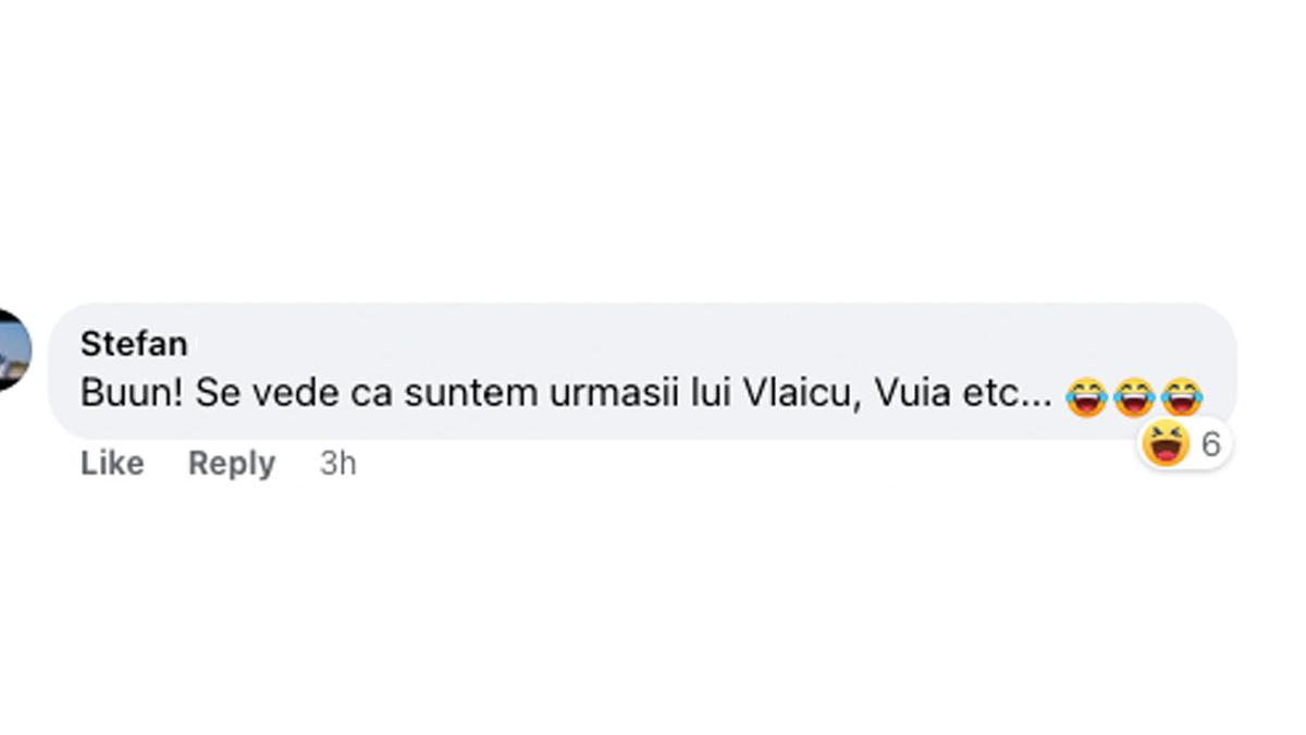 Comentariu Facebook RAR Tulcea