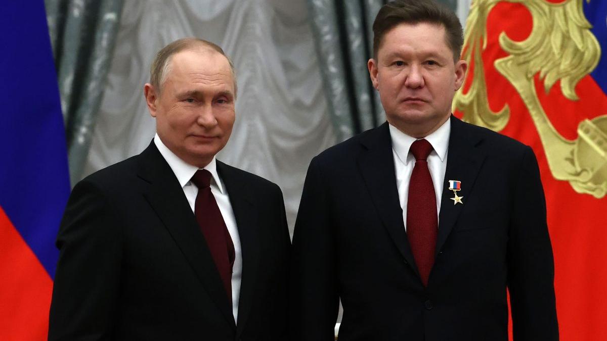 vladimir putin alexei miller gazprom