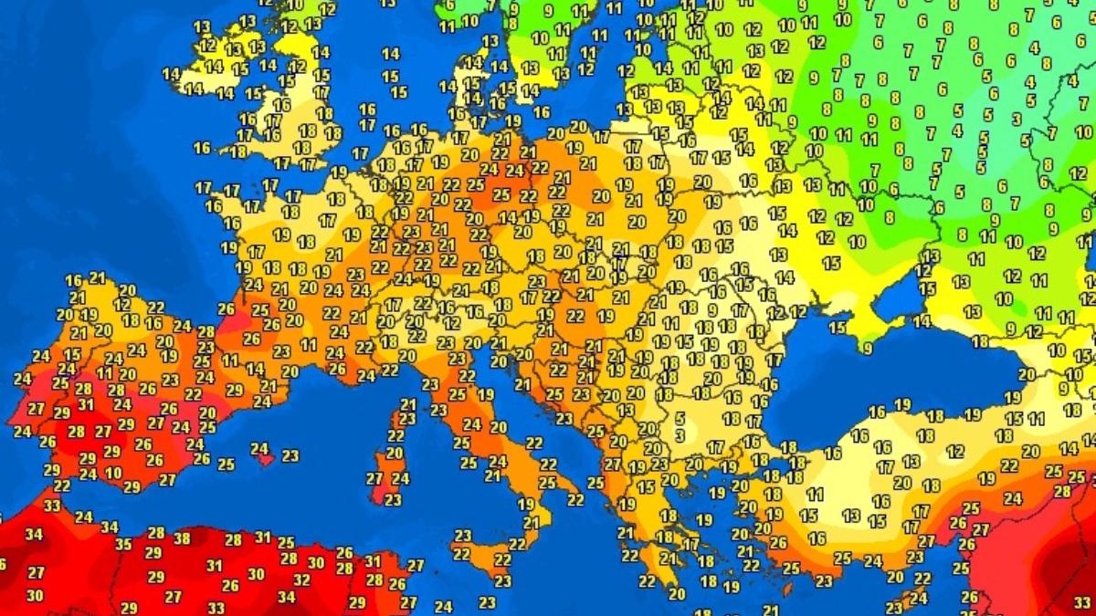 vremea europa 18 octombrie