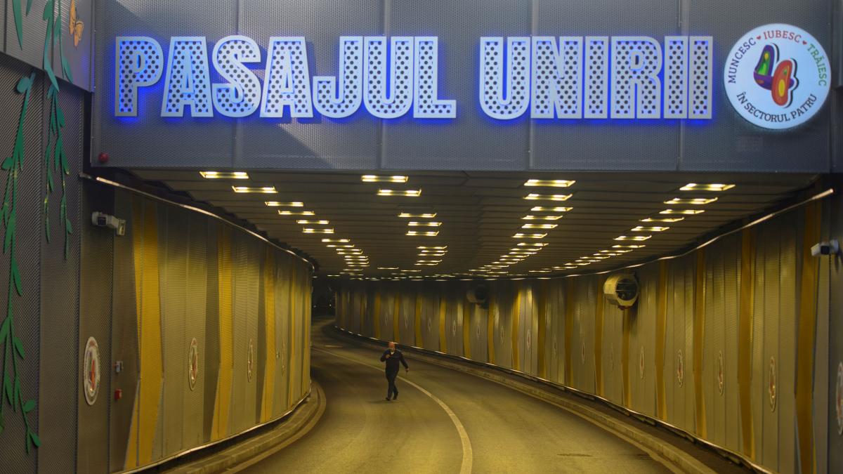 trafic reluat pasajul unirii