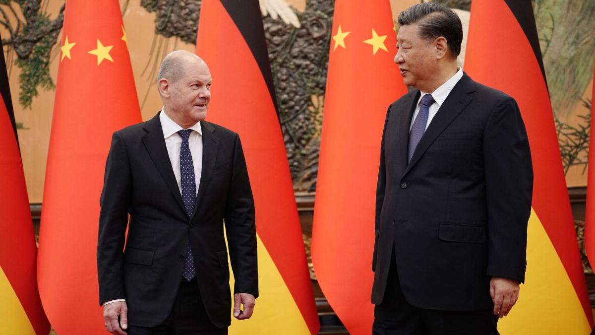 Scholz Jinping