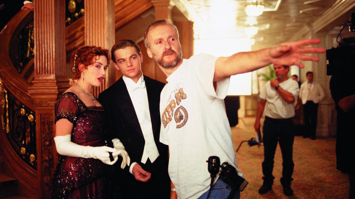 james cameron kate winslet leonardo dicaprio