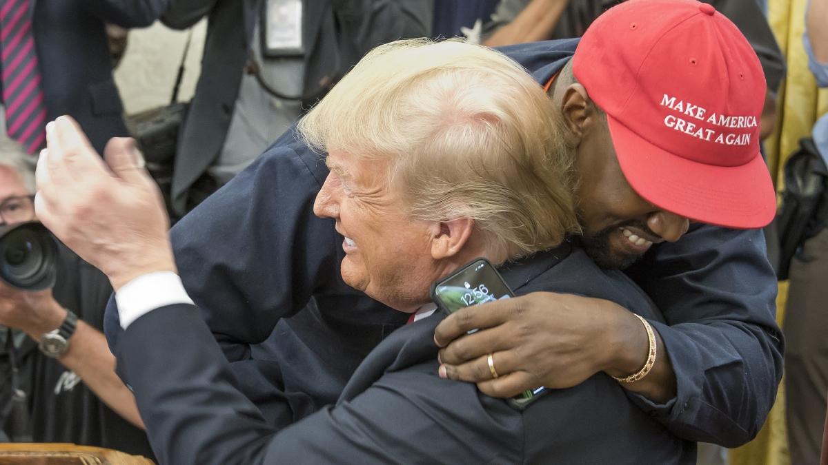 donald trump kanye west