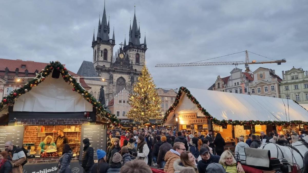 targul de craciun praga