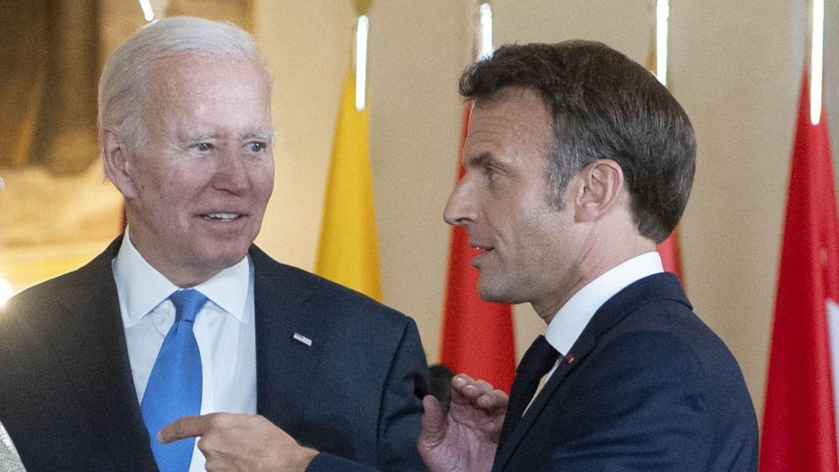 Biden si Macron