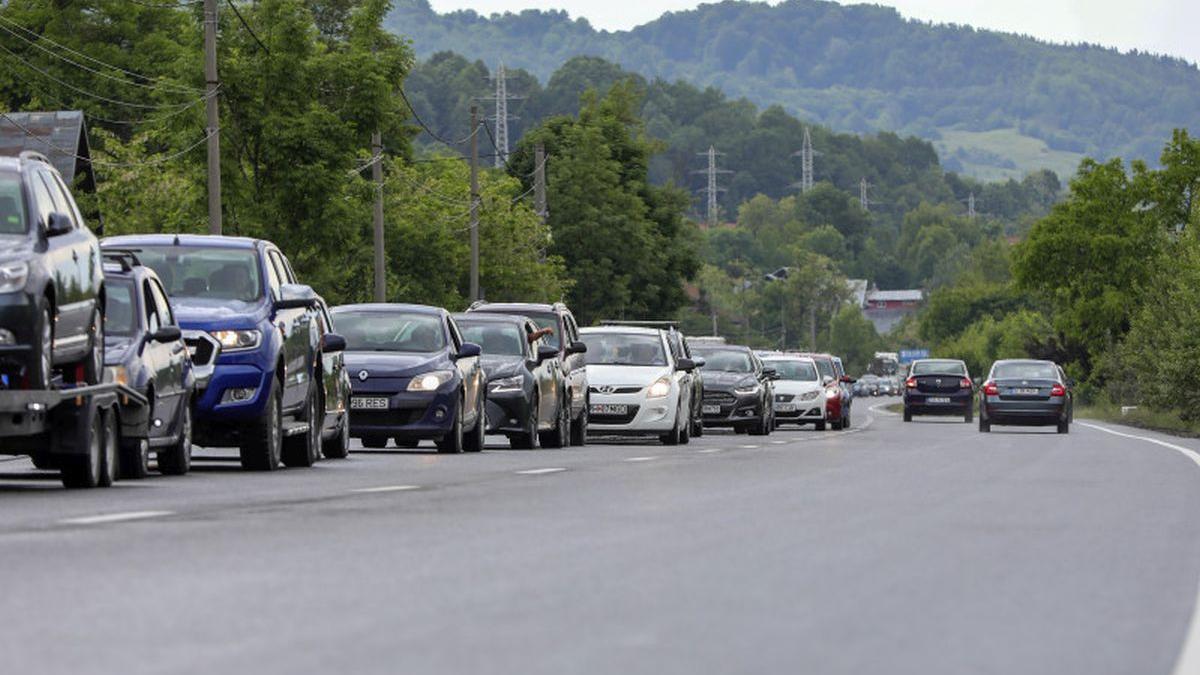 trafic intens valea prahovei