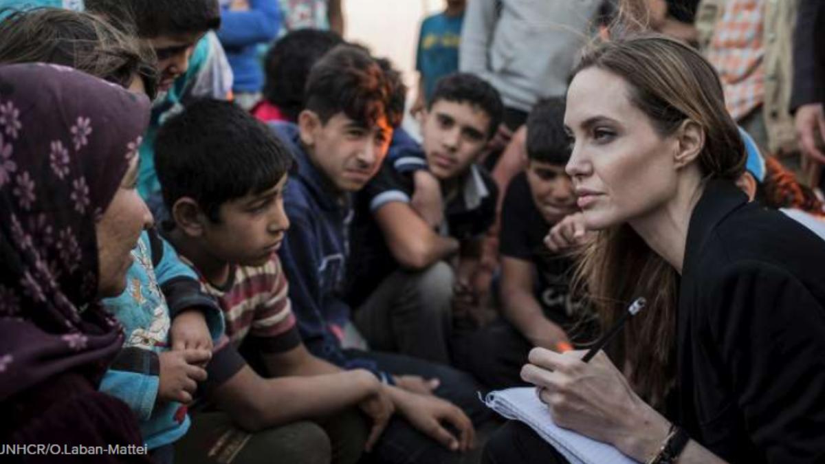 actrita angelina jolie comisariat onu refugiati