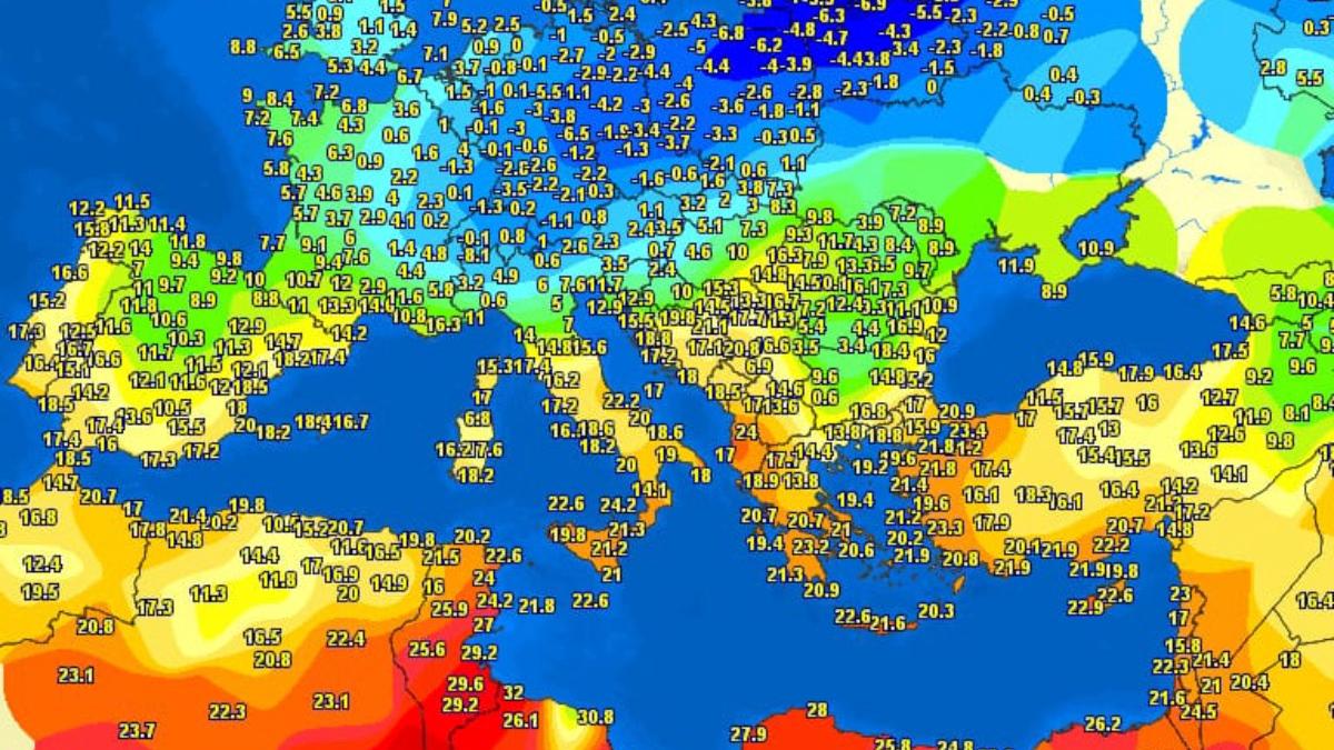 recorduri termice europa 16 decembrie 2022