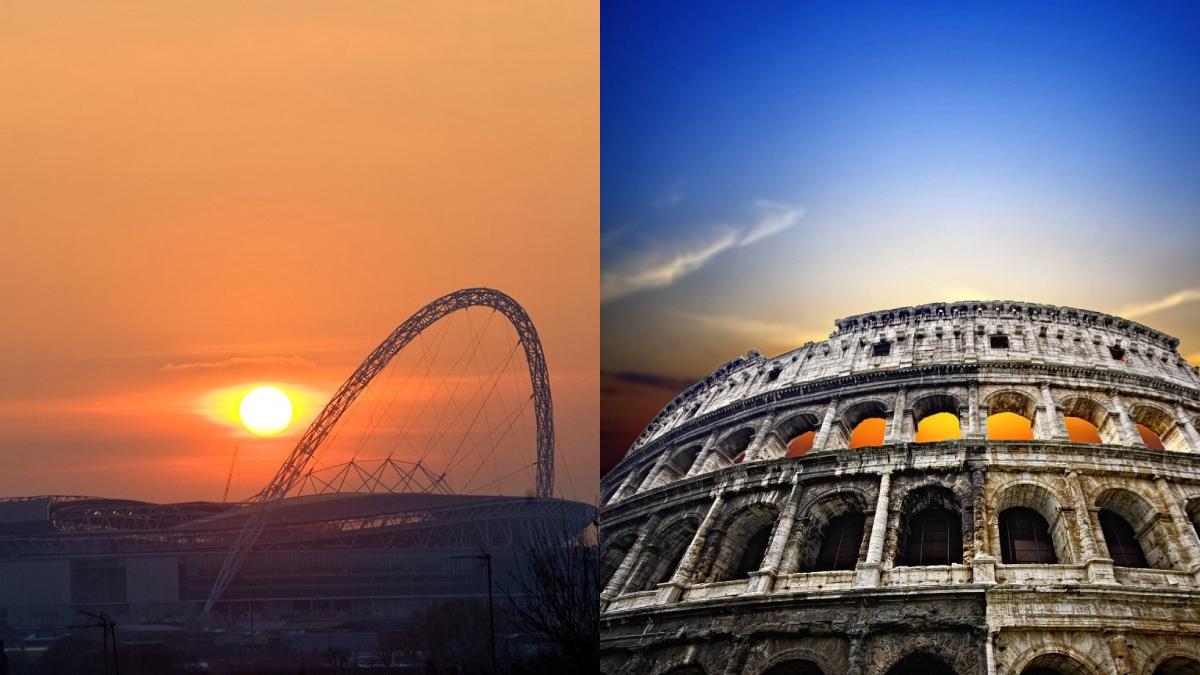 wembley stadion - colloseum roma