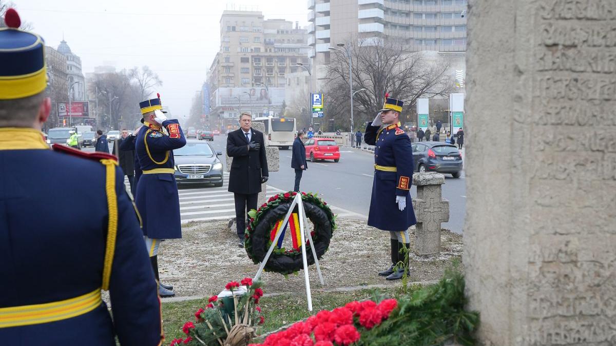 klaus iohannis depunere coroana