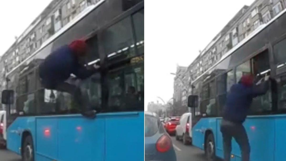 barbat sare autobuz bucuresti