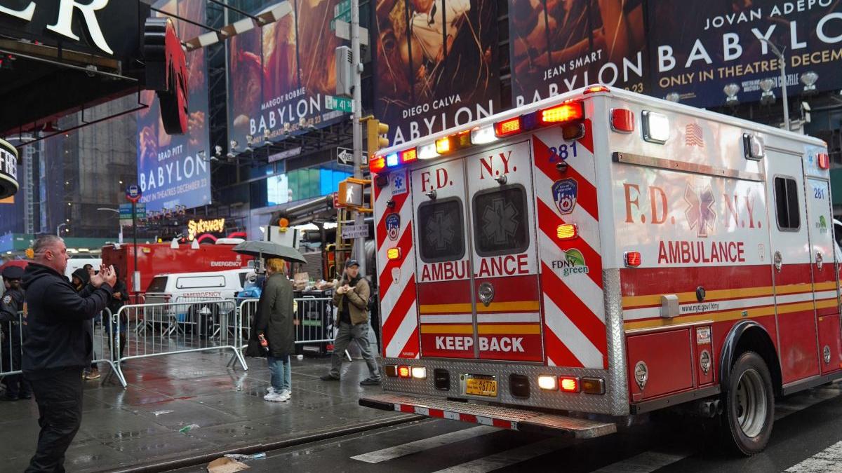 Ambulanta in Times Square