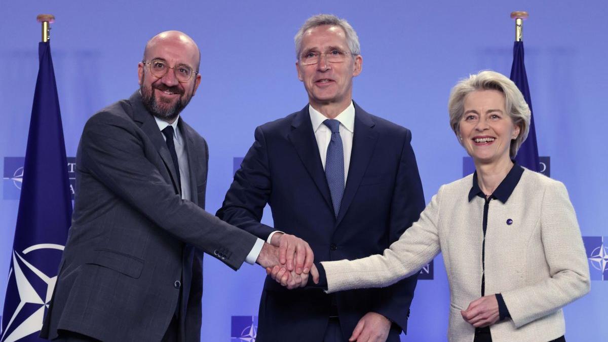 Stoltenberg, Michel, Von der Leyen