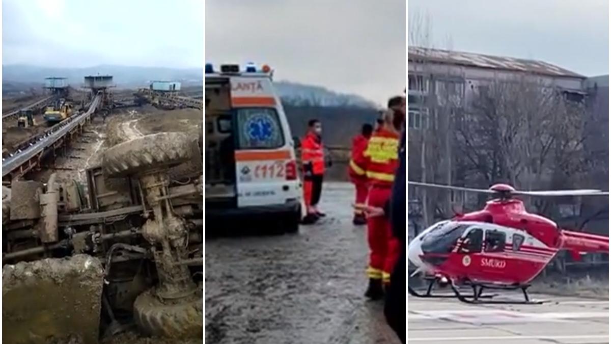 Bilan?ul accidentului de la M?t?sari: trei mineri au murit, iar al?i zece au ajuns la spital